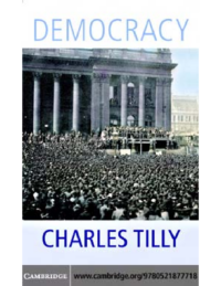 Democracy, by Charles Tilly