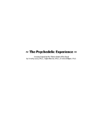 The Psychedelic Experience-Timothy Leary