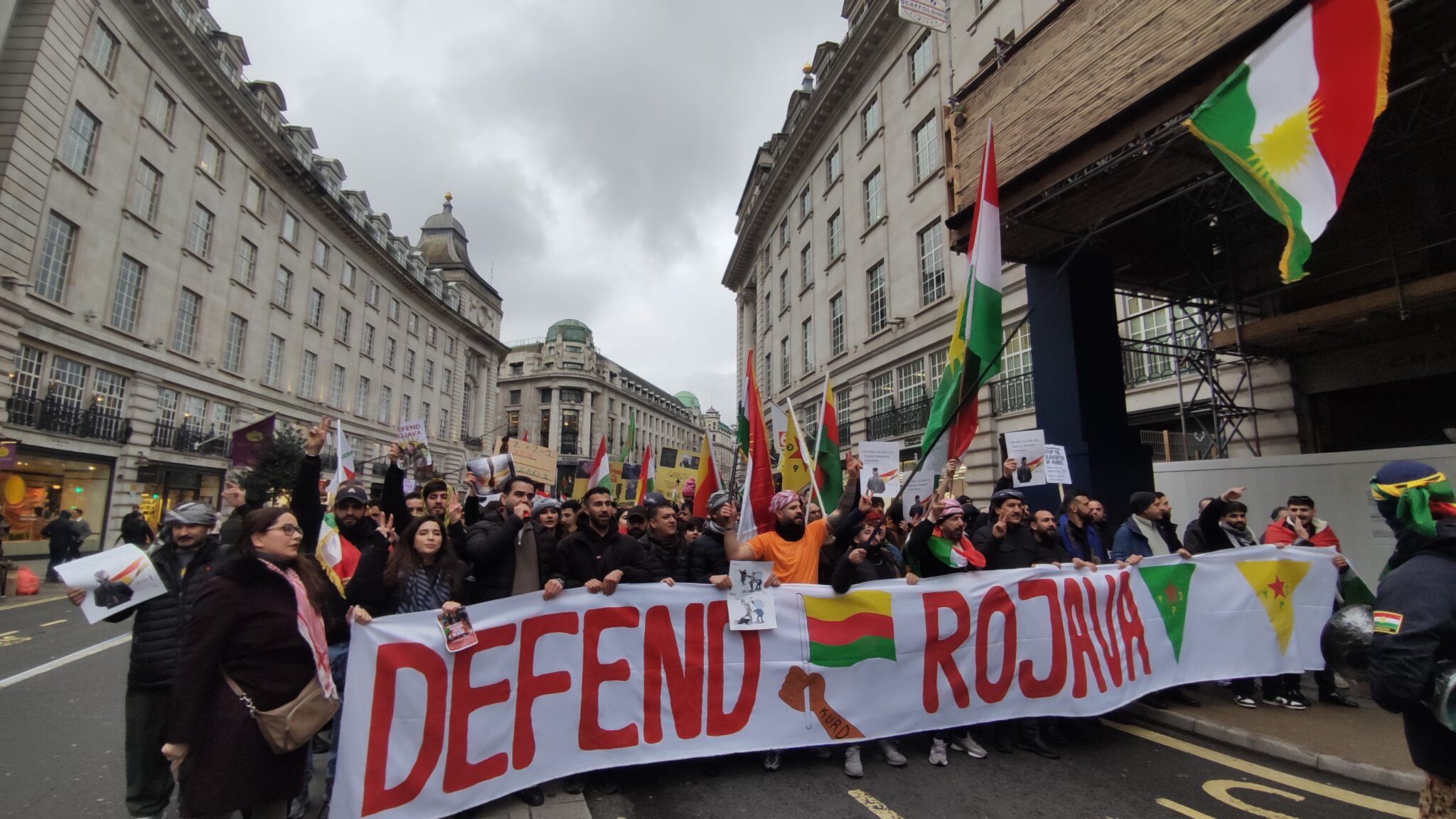 Thousands march for Rojava in London - 25.01.26 | Void Network